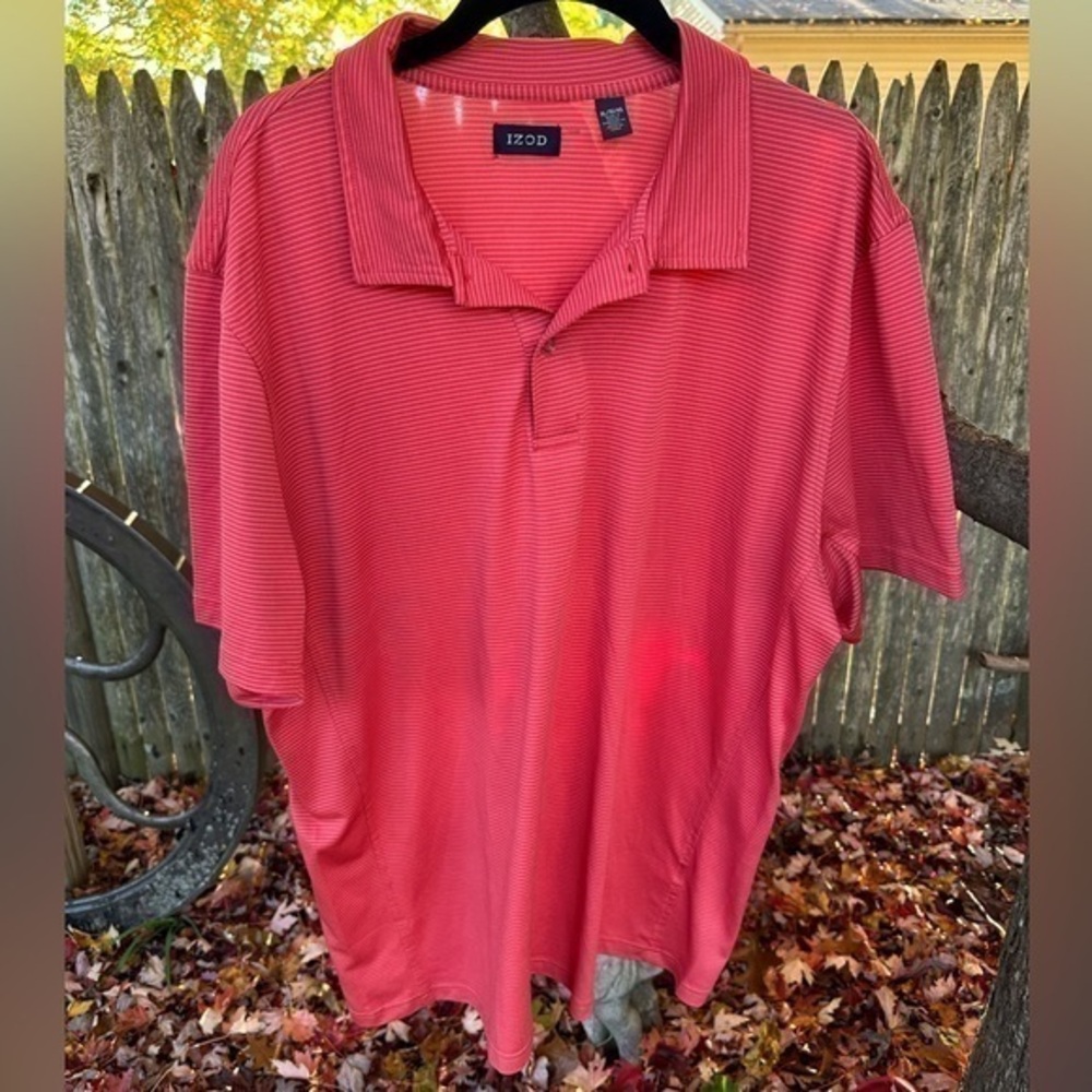 Izod Coral Golf‎ Shirt